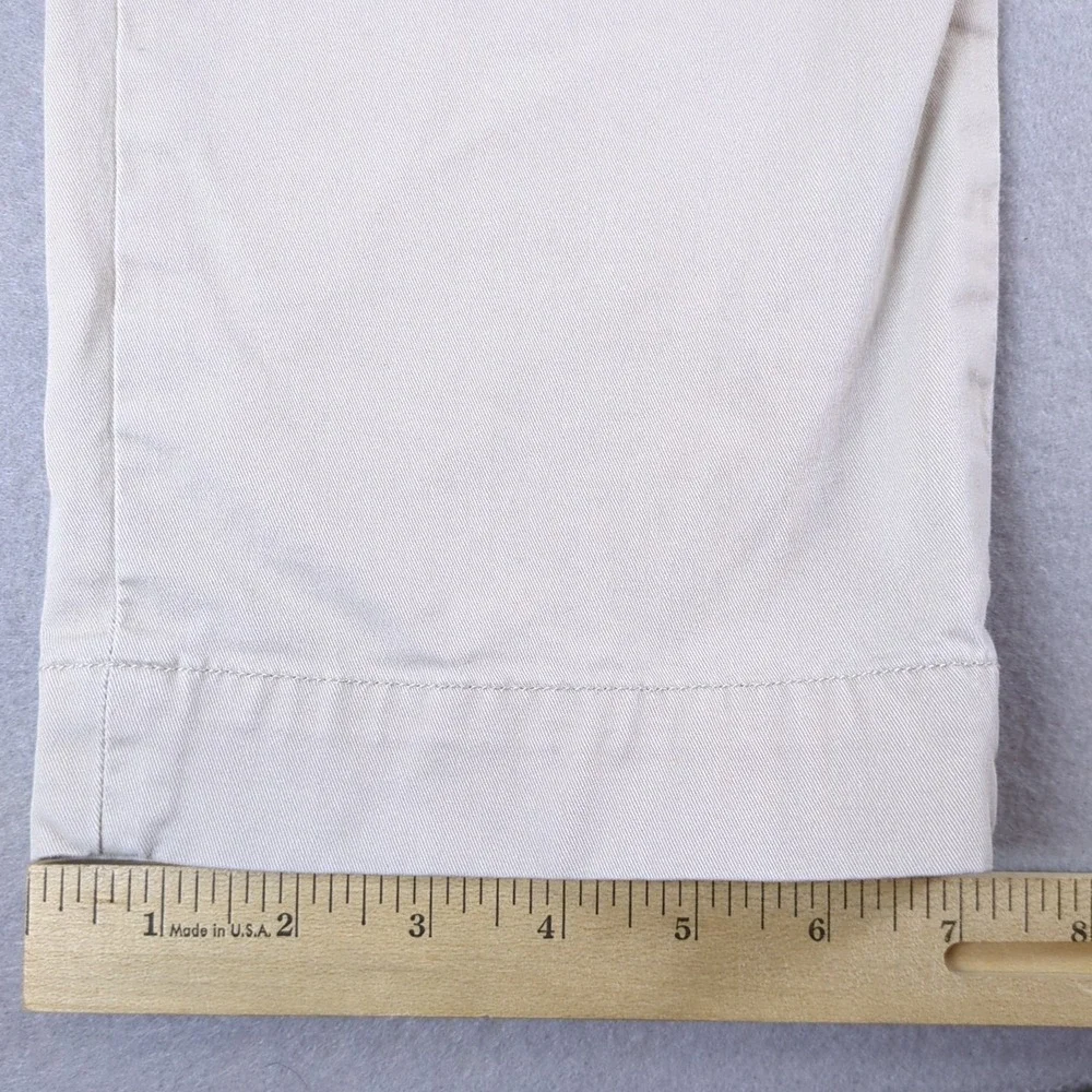 Polo Ralph Lauren Chino Pants Mens 32x34 (32x32) Beige Stretch Straight Fit Golf